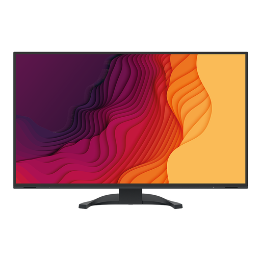 EIZO EV2740X 27 inch FlexScan Monitor - Black shown with a colourful graphic on the screen.
