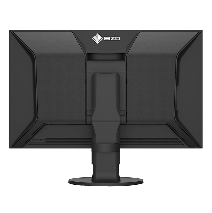 Eizo ColorEdge CG2700X 27 inch Monitor in black shown from the back.