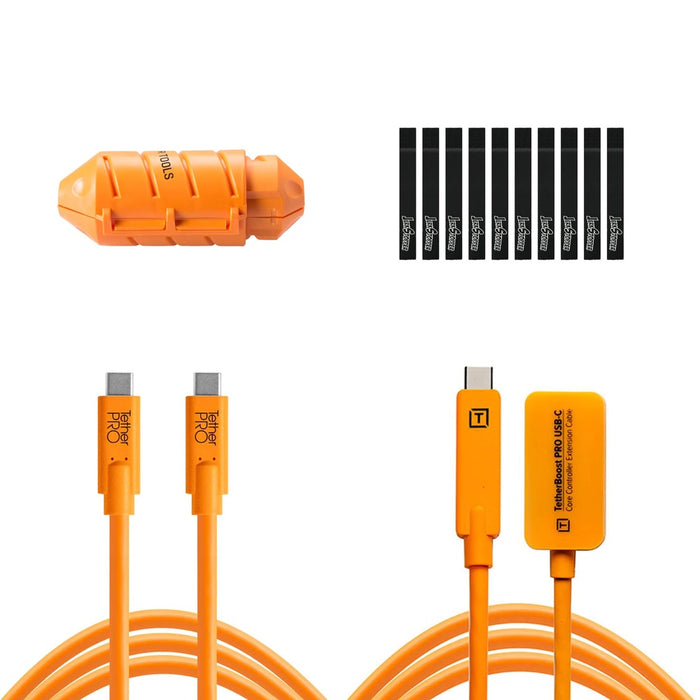 Tether Tools 31' (9.4m) Cable Kit USB-C to USB-C