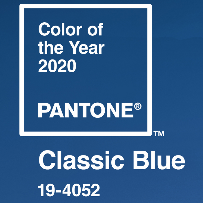 Introducing the Pantone Color of the Year for 2020: 19-4052 Classic Blue