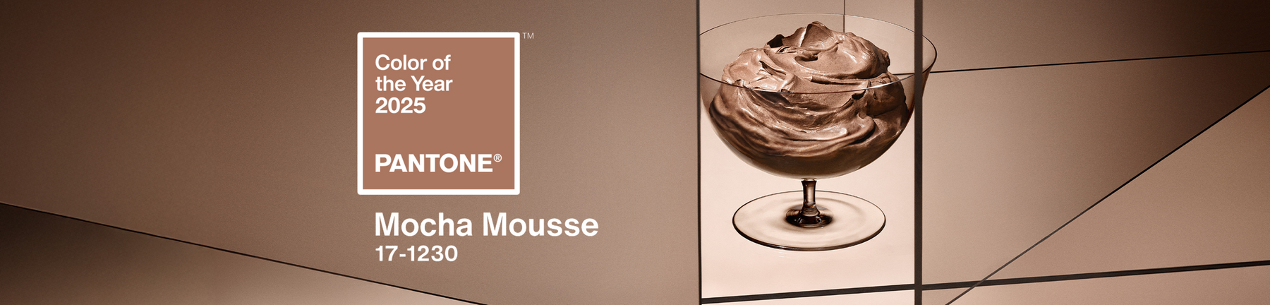 Introducing the PANTONE Color of the Year 2025: PANTONE 17-1230 Mocha Mousse