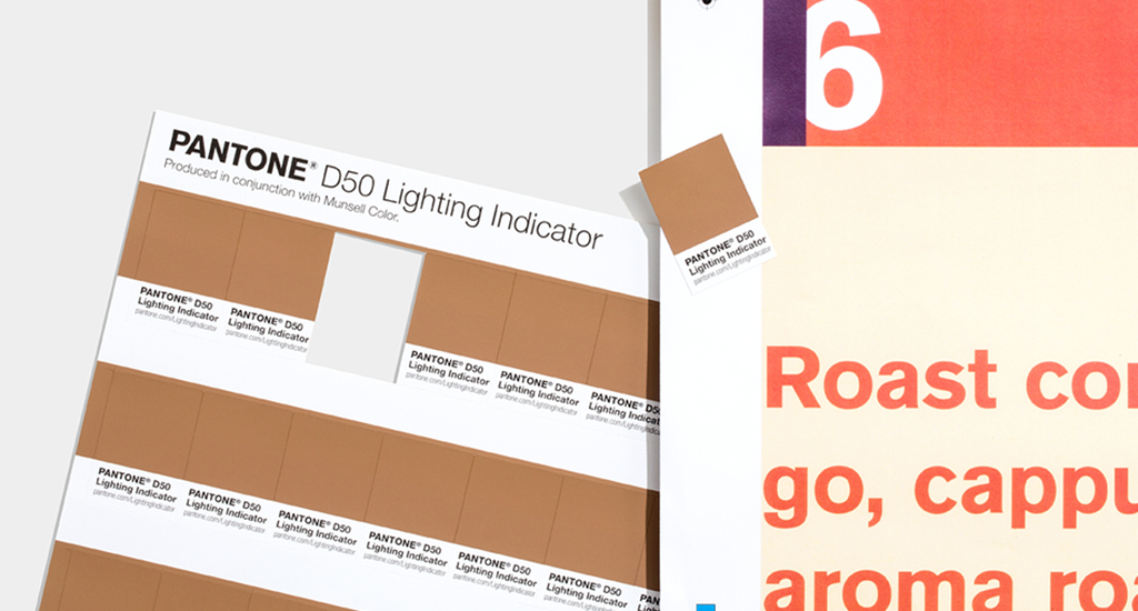 PANTONE Lighting Indicator Stickers — Color Confidence
