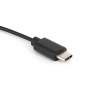 An image showing the USB-C connection for the Calibrite Display 123 colour calibration device.