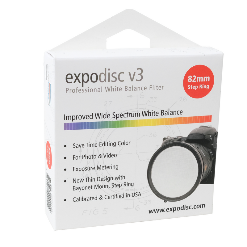ExpoDisc V3 Professional White Balance Filter - 82mm