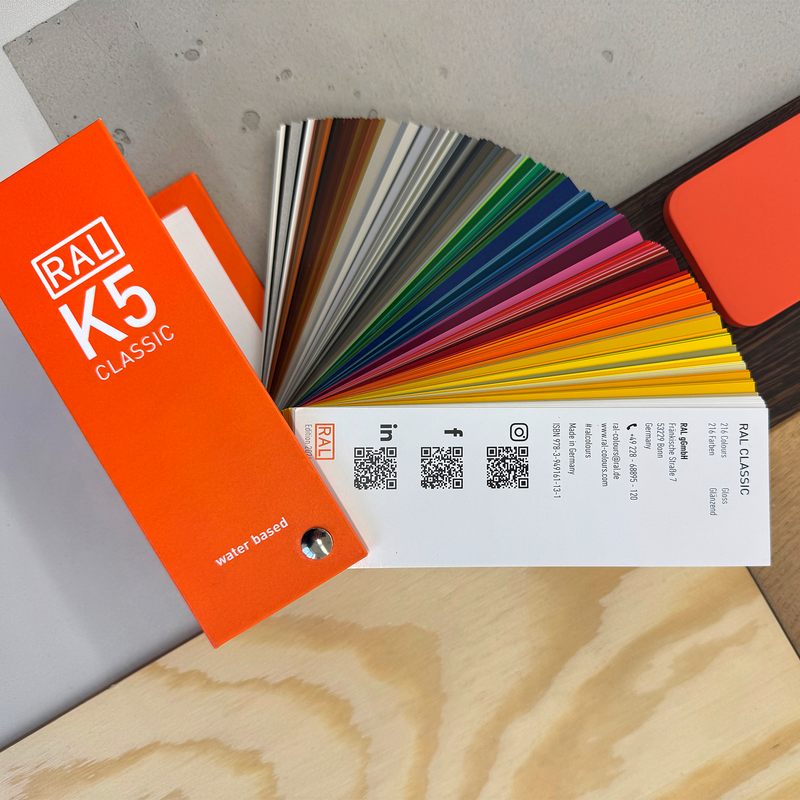 RAL K5 Colour Fan Gloss – water-based