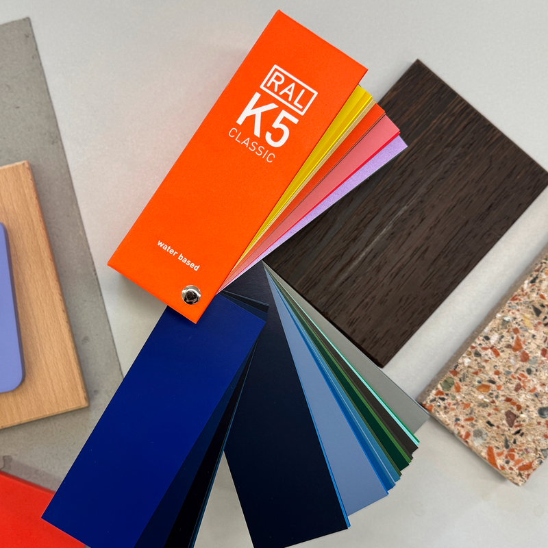 RAL K5 Colour Fan Semi-Matt – water-based