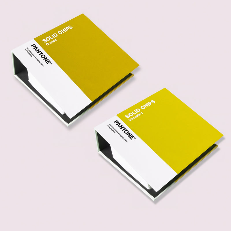 PANTONE Solid Chips Set Coated and Uncoated