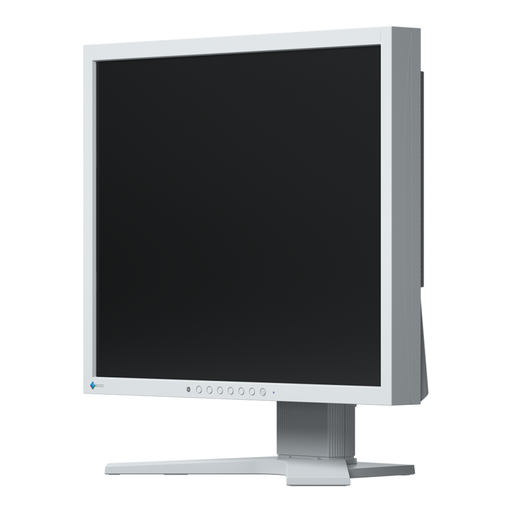 EIZO S1934H 19-inch FlexScan Monitor - Grey at a 45 degree angle.
