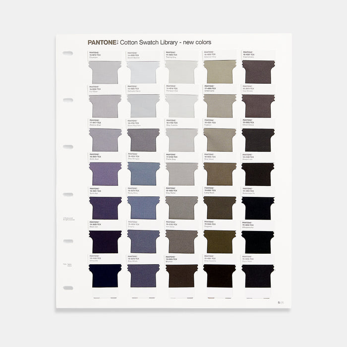 PANTONE FHI Cotton Swatch Library & Dualities Expansion Pack