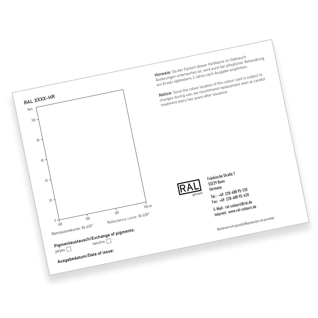 RAL Classic — Color Confidence