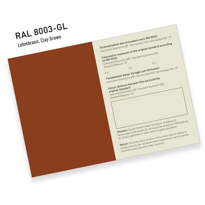 RAL 841 GL – Single-chip in high-gloss