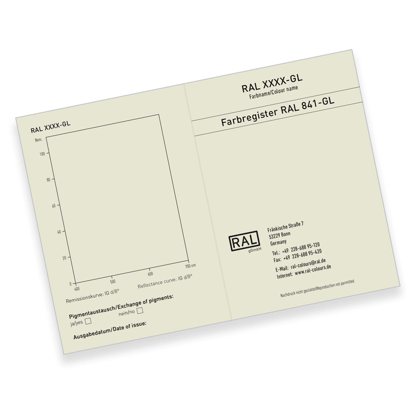 RAL 841 GL – Single-chip in high-gloss