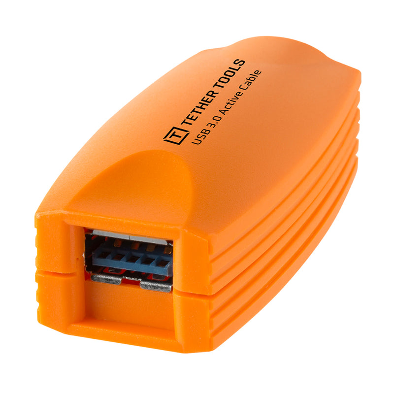 Tether Tools TetherPro USB 3.0 to USB Female Active Extension 16' (5m) Cable Orange