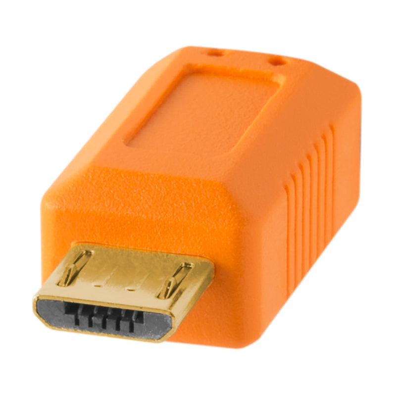 Tether Tools TetherPro USB 2.0 to Micro-B 5-Pin 15' (4.6m) Cable Orange