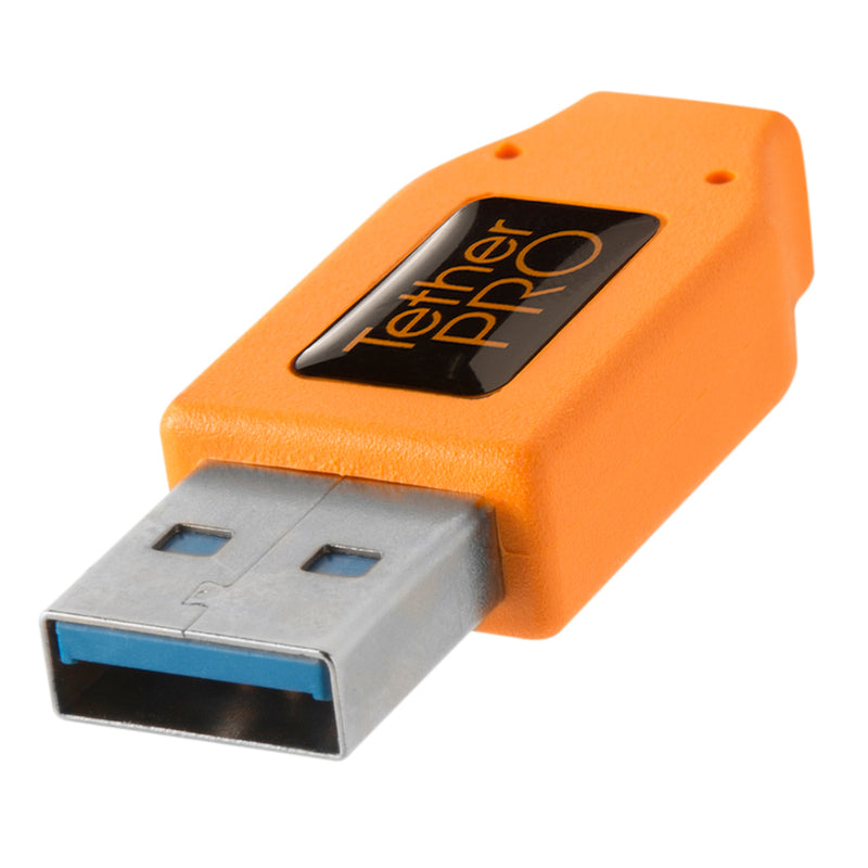 Tether Tools TetherPro USB 3.0 to Male B 15' (4.6m) Cable Black