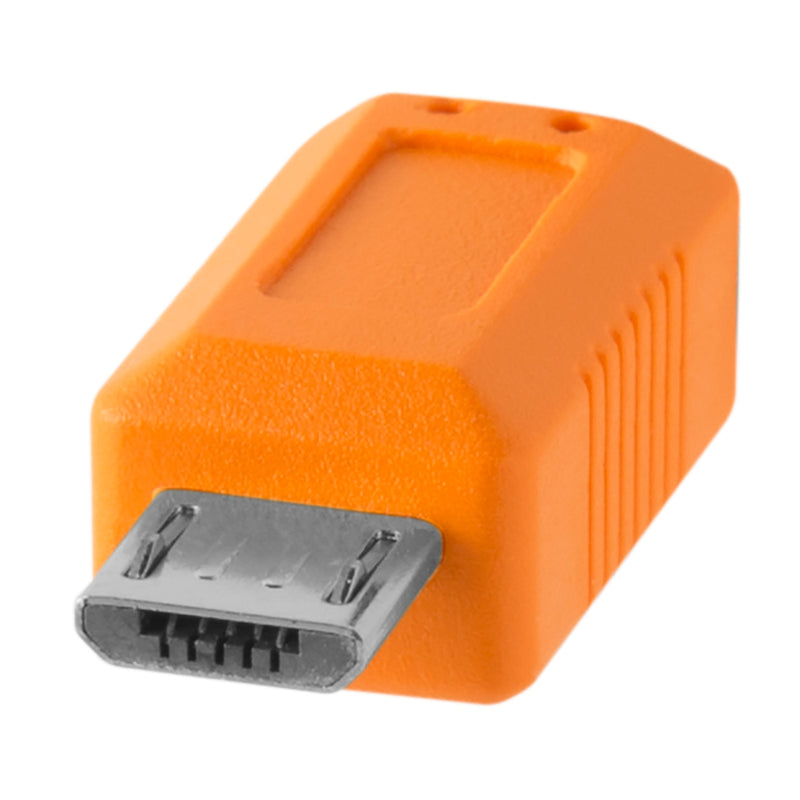 Tether Tools TetherPro USB-C to Micro-B 5-Pin 15' (4.6m) Cable Orange