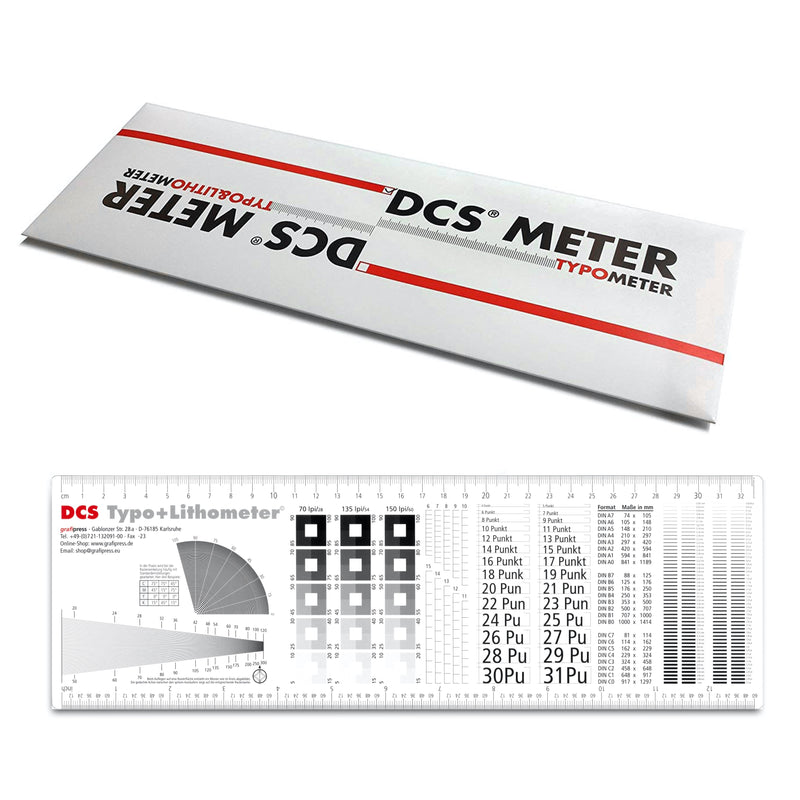 DCS Typometer and Lithometer