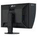 EIZO ColorEdge CG2700S 27-inch Monitor in black shown from the back at a 45 degree angle with monitor hood.