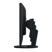 An image of the EIZO EV2795 27-inch LED FlexScan Monitor in black from the side.