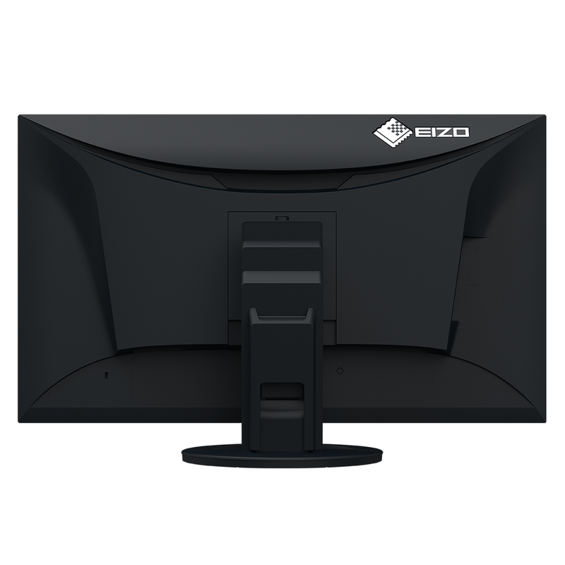 An image of the EIZO EV2795 27-inch LED FlexScan Monitor in black from the back.