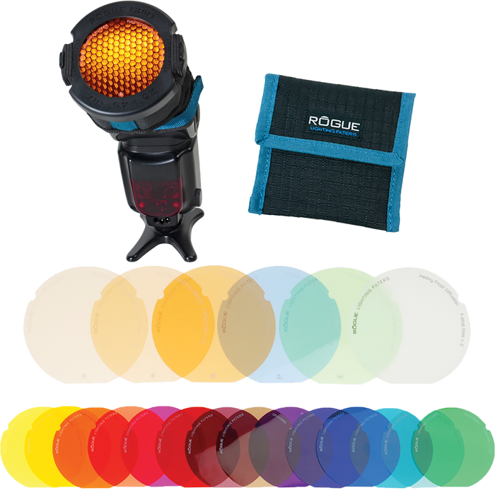 ExpoImaging Rogue 3-in-1 Stacking Grid System with half-price Rogue Grid Gels - Combo Filter Kit