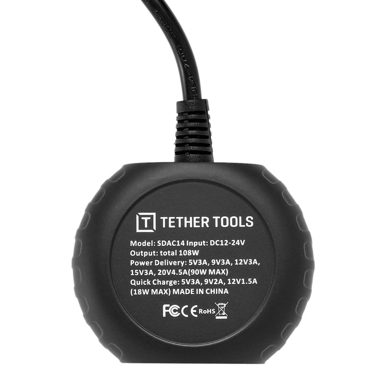 Tether Tools ONsite D-Tap to USB-C PD 90W Adapter