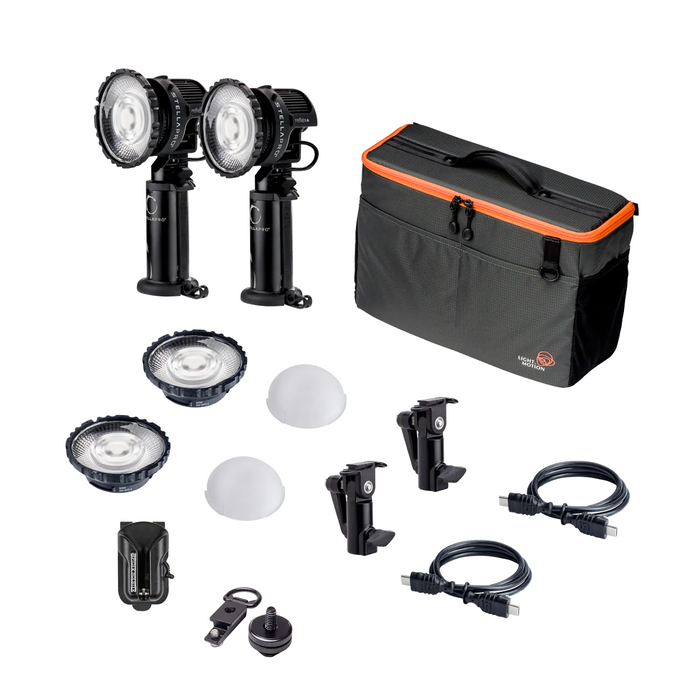 StellaPro Reflex S Continuous/Flash Hybrid LED Two Light Special Kit