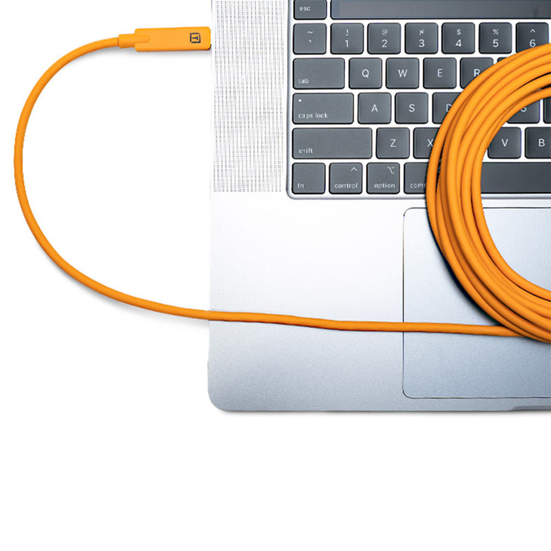 Tether Tools TetherPro USB-C to USB-C Right Angle 15' (4.6m) Cable (Select Variant)