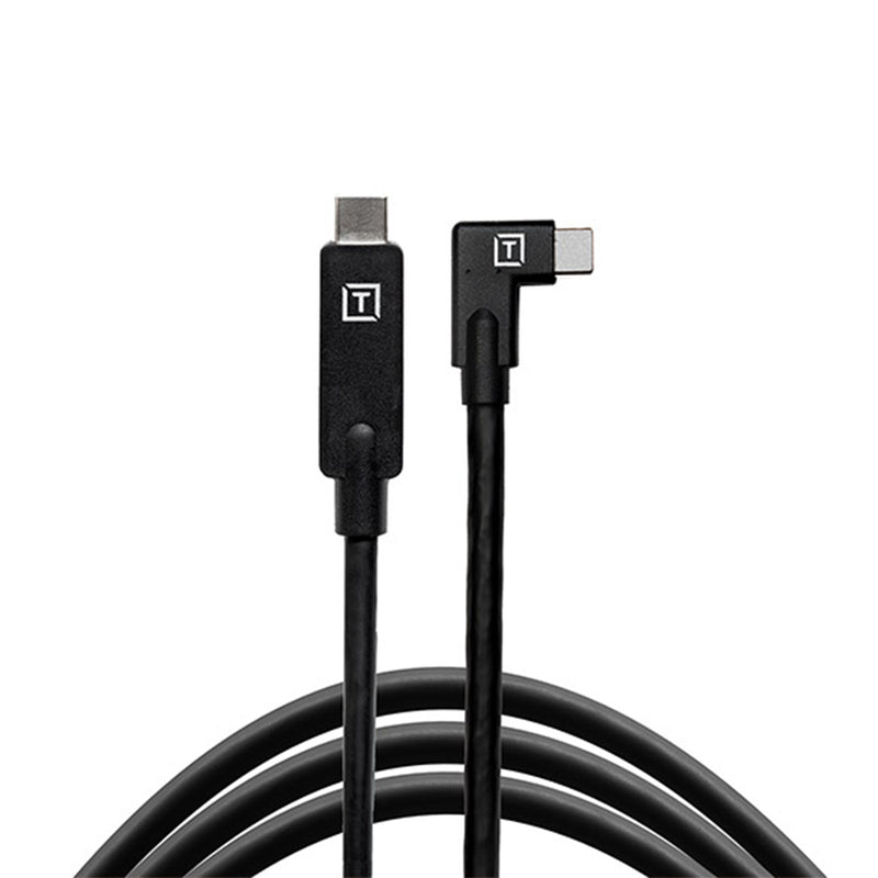 Tether Tools TetherPro USB-C to USB-C Right Angle 15' (4.6m) Cable (Select Variant)