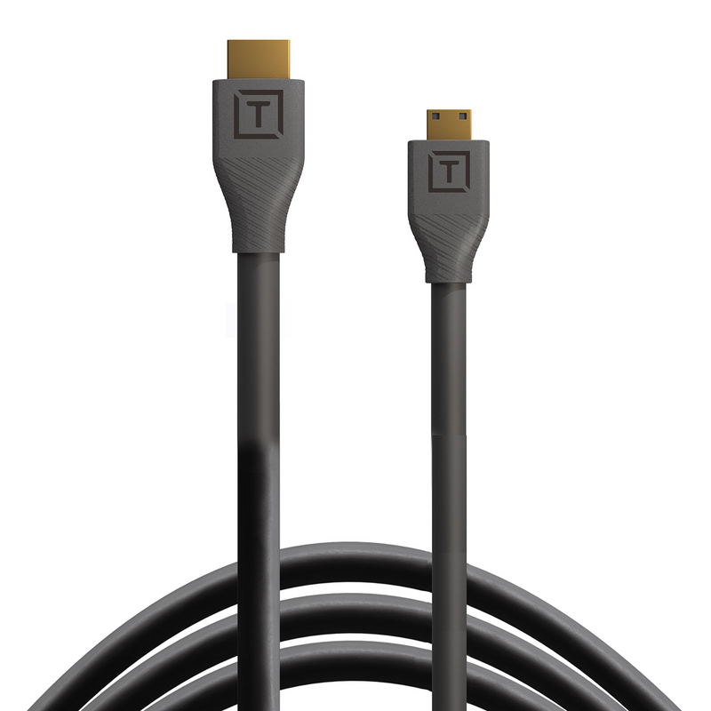 Tether Tools TetherPro HDMI Mini to HDMI 2.0 Cable (Select Variant)