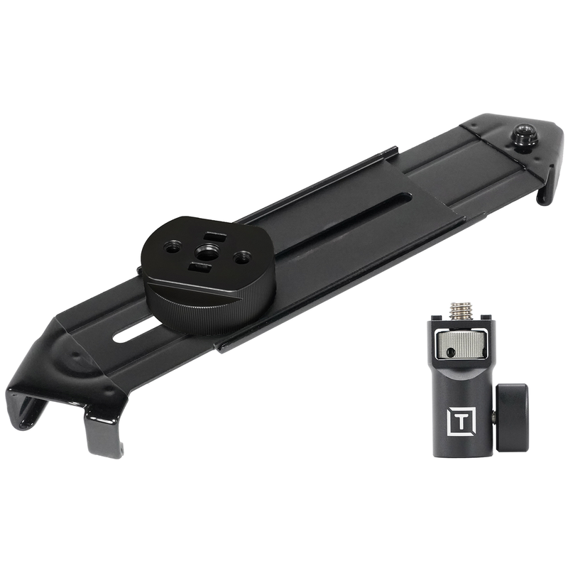 AeroTab iPad Clamp with Black Bracket & Baby Adapter Standard