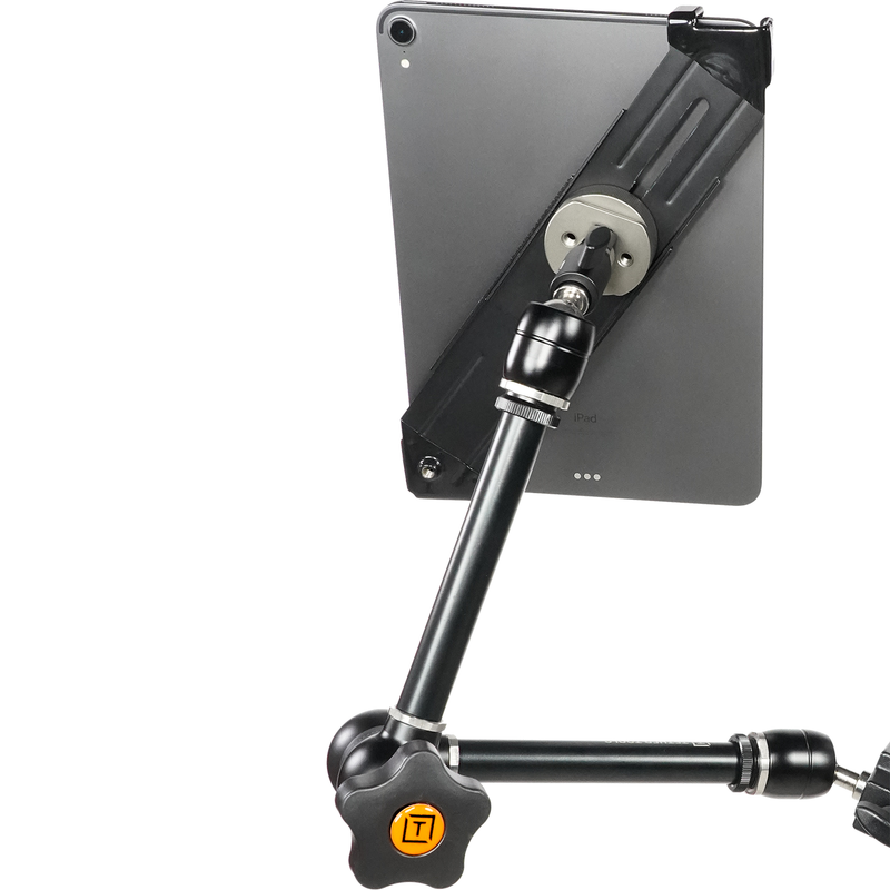 Tether Tools AeroTab iPad Clamp with Black Bracket & Baby Adapter Large