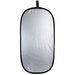 Rogue 2-in-1 Reflector Silver/White 20x40"