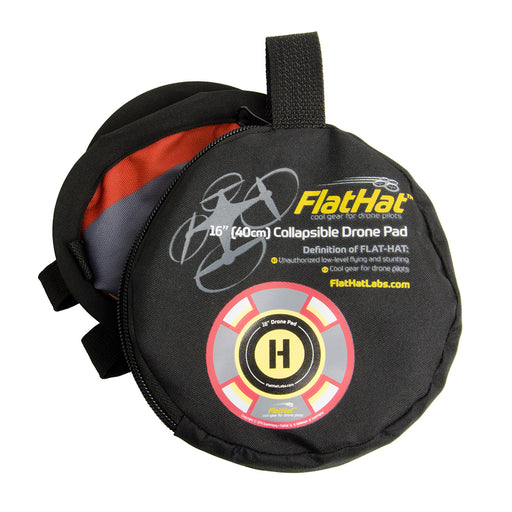 ExpoImaging FlatHat 16in (40cm) Drone Pad - Gold Red Bag