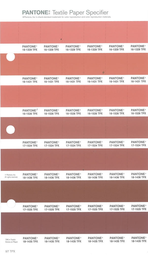 PANTONE Fashion & Home Paper Specifier replacement pages (1 pk)
