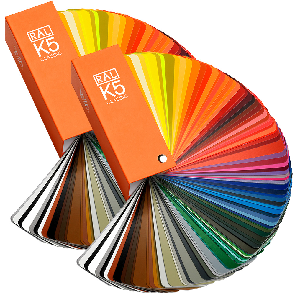 RAL K5 Chart 2 Book Set - Gloss & Semi-Matte — Color Confidence